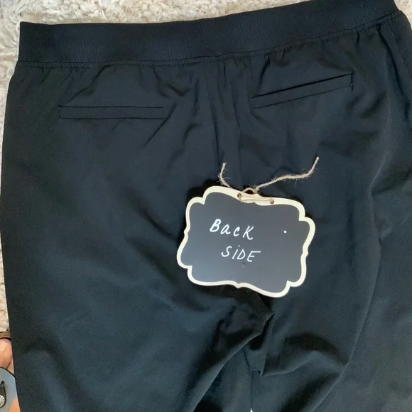 A New Day Black L X 2 Pair Black Lightweight Pants Travel Outdoor Essential - Picture 3 of 3
